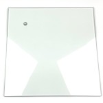 EMA-GB02 Podstawa szklana kwadratowa dziecięca 30x30cm 