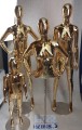 Manekin damski złoty chrom GOLD CHROME