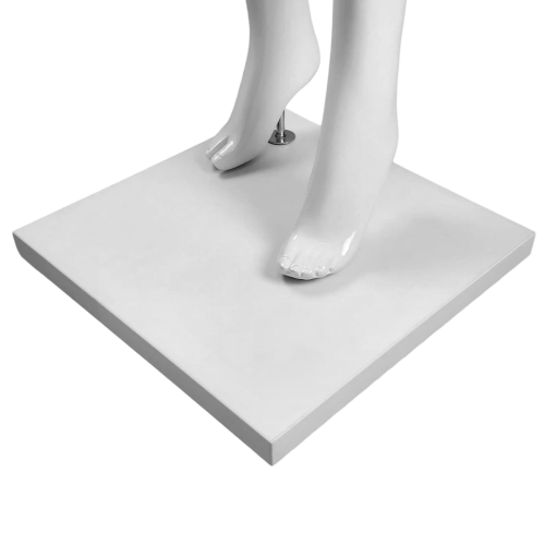 EMA-GB08 Podstawa na kółkach biała 43x43x7