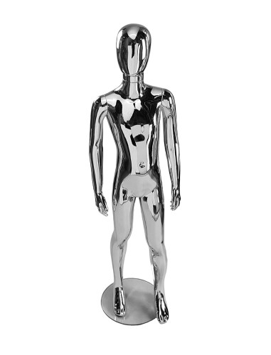 EMA-P305 Manekin dziecięcy chrom SILVER 110cm USZKODZONY