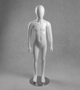 EMA-K036 Manekin dziecięcy biały unisex 112cm