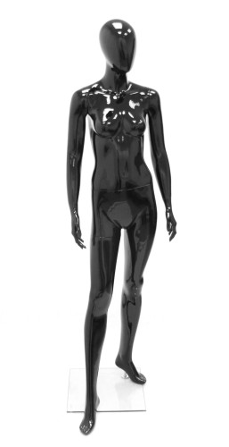 EMA-M009 Manekin damski czarny połysk 